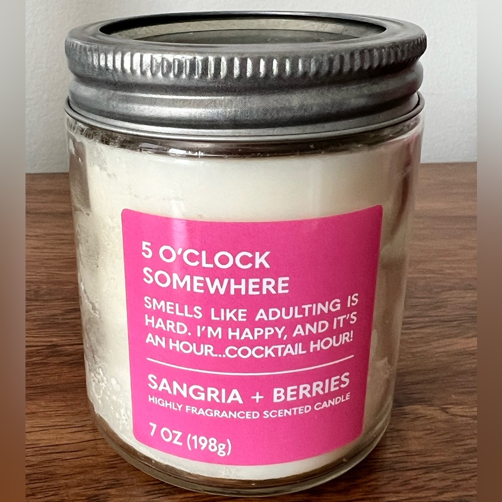 5 O’clock Somewhere Sangria + Berries Scented Candle